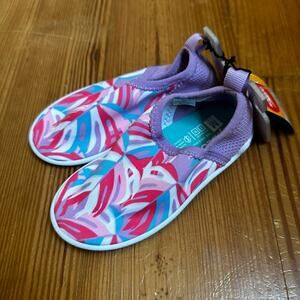 NWT Speedo purple pink‎ water show SIZE M(7-8)